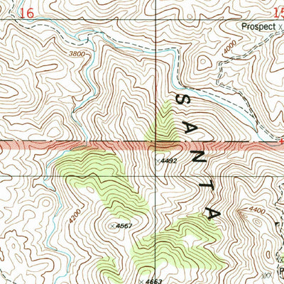United States Geological Survey Oracle, AZ (1996, 24000-Scale) digital map