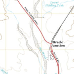 United States Geological Survey Oracle Junction, AZ (2021, 24000-Scale) digital map