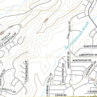 United States Geological Survey Oracle Junction, AZ (2021, 24000-Scale) digital map