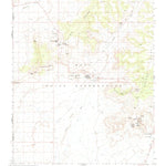 United States Geological Survey Oraibi, AZ (1966, 62500-Scale) digital map