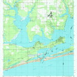 United States Geological Survey Orange Beach, AL-FL (1980, 24000-Scale) digital map