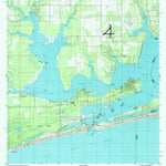 United States Geological Survey Orange Beach, AL-FL (1994, 24000-Scale) digital map