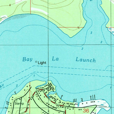 United States Geological Survey Orange Beach, AL-FL (1994, 24000-Scale) digital map