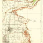 United States Geological Survey Orange, CA (1935, 31680-Scale) digital map