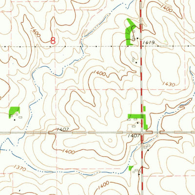 United States Geological Survey Orange City, IA (1964, 24000-Scale) digital map