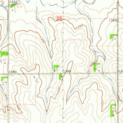 United States Geological Survey Orange City, IA (1964, 24000-Scale) digital map