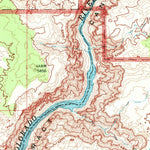 United States Geological Survey Orange Cliffs, UT (1953, 62500-Scale) digital map