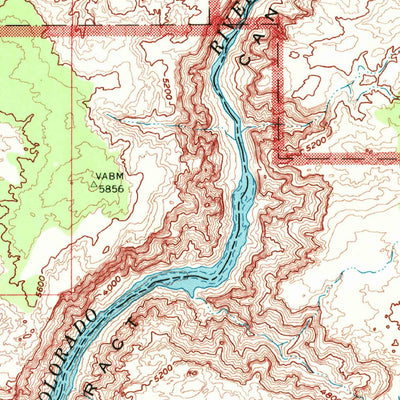 United States Geological Survey Orange Cliffs, UT (1953, 62500-Scale) digital map