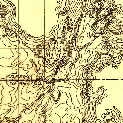 United States Geological Survey Orange Cove North, CA (1921, 31680-Scale) digital map