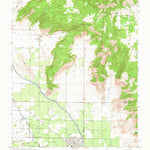 United States Geological Survey Orange Cove North, CA (1966, 24000-Scale) digital map
