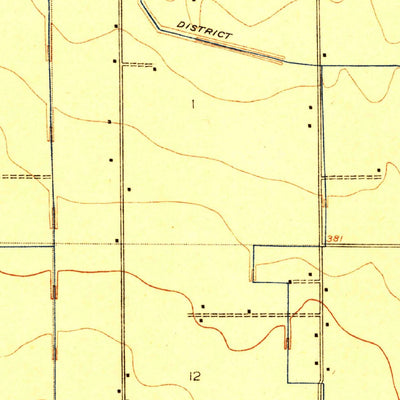 United States Geological Survey Orange Cove South, CA (1923, 31680-Scale) digital map