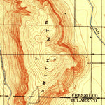 United States Geological Survey Orange Cove South, CA (1923, 31680-Scale) digital map