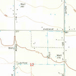 United States Geological Survey Orange Cove South, CA (1966, 24000-Scale) digital map
