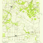 United States Geological Survey Orange Grove, TX (1954, 62500-Scale) digital map