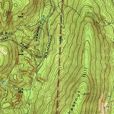 United States Geological Survey Orange, MA (1941, 31680-Scale) digital map