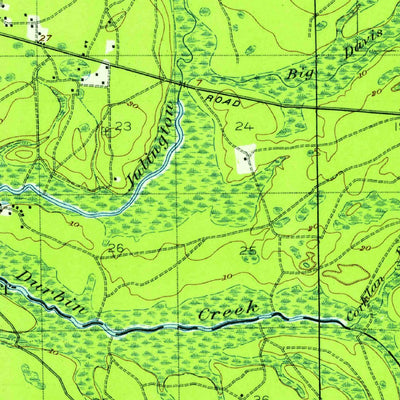 United States Geological Survey Orange Park, FL (1917, 62500-Scale) digital map
