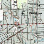 United States Geological Survey Orange Park, FL (1994, 24000-Scale) digital map