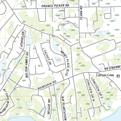 United States Geological Survey Orange Park, FL (2021, 24000-Scale) digital map
