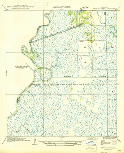 United States Geological Survey Orange, TX-LA (1946, 31680-Scale) digital map