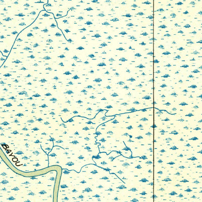 United States Geological Survey Orange, TX-LA (1946, 31680-Scale) digital map