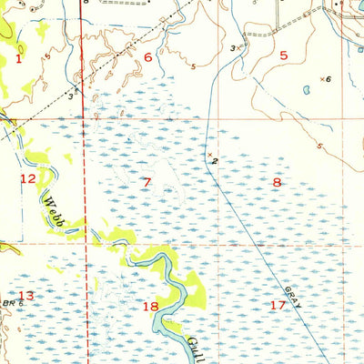 United States Geological Survey Orange, TX-LA (1955, 62500-Scale) digital map