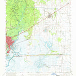 United States Geological Survey Orange, TX-LA (1960, 62500-Scale) digital map