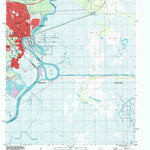 United States Geological Survey Orange, TX-LA (1996, 24000-Scale) digital map
