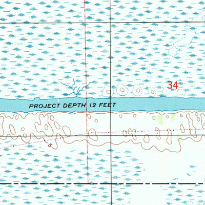 United States Geological Survey Orange, TX-LA (1996, 24000-Scale) digital map