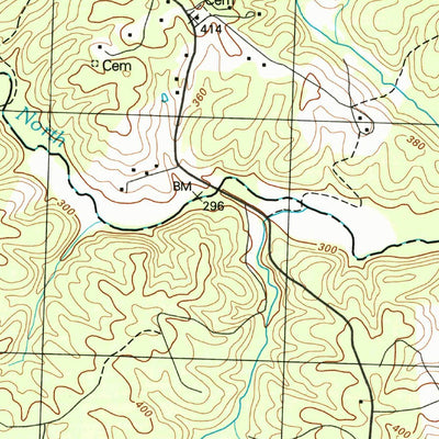 United States Geological Survey Orange, VA (1994, 24000-Scale) digital map