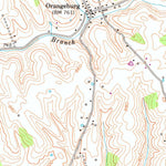 United States Geological Survey Orangeburg, KY (1952, 24000-Scale) digital map