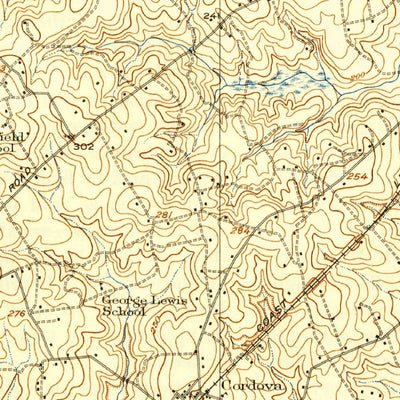 United States Geological Survey Orangeburg, SC (1921, 62500-Scale) digital map