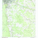 United States Geological Survey Orangeburg South, SC (1982, 24000-Scale) digital map