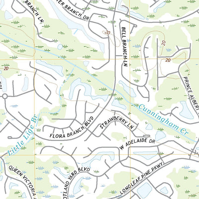 United States Geological Survey Orangedale, FL (2021, 24000-Scale) digital map