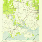 United States Geological Survey Orangefield, TX-LA (1943, 24000-Scale) digital map