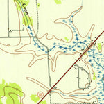 United States Geological Survey Orangefield, TX-LA (1943, 24000-Scale) digital map