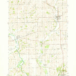 United States Geological Survey Orangeville, IL (1971, 24000-Scale) digital map
