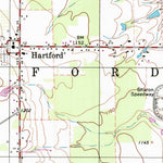 United States Geological Survey Orangeville, OH-PA (1994, 24000-Scale) digital map