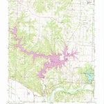 United States Geological Survey Oraville, IL (1968, 24000-Scale) digital map