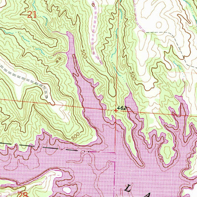 United States Geological Survey Oraville, IL (1968, 24000-Scale) digital map