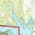 United States Geological Survey Oraville, IL (1996, 24000-Scale) digital map