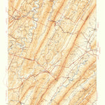United States Geological Survey Orbisonia, PA (1940, 62500-Scale) digital map