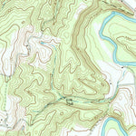 United States Geological Survey Orbisonia, PA (1966, 24000-Scale) digital map
