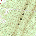 United States Geological Survey Orbisonia, PA (1966, 24000-Scale) digital map