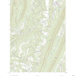 United States Geological Survey Orbisonia, PA (2023, 24000-Scale) digital map