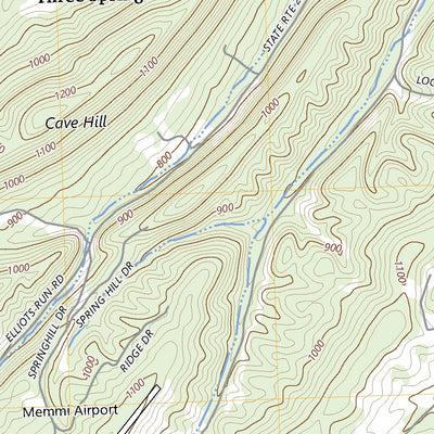 United States Geological Survey Orbisonia, PA (2023, 24000-Scale) digital map