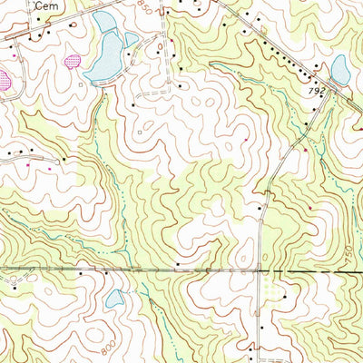 United States Geological Survey Orchard Hill, GA (1973, 24000-Scale) digital map