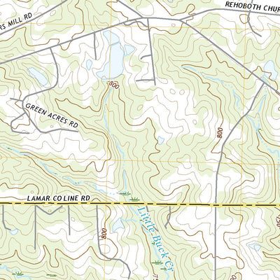 United States Geological Survey Orchard Hill, GA (2020, 24000-Scale) digital map