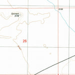 United States Geological Survey Orchard, ID (1992, 24000-Scale) digital map