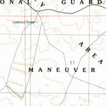 United States Geological Survey Orchard, ID (1992, 24000-Scale) digital map