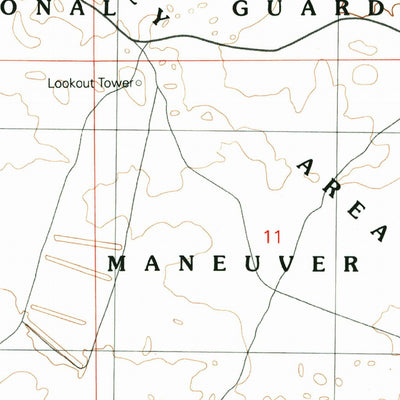 United States Geological Survey Orchard, ID (1992, 24000-Scale) digital map